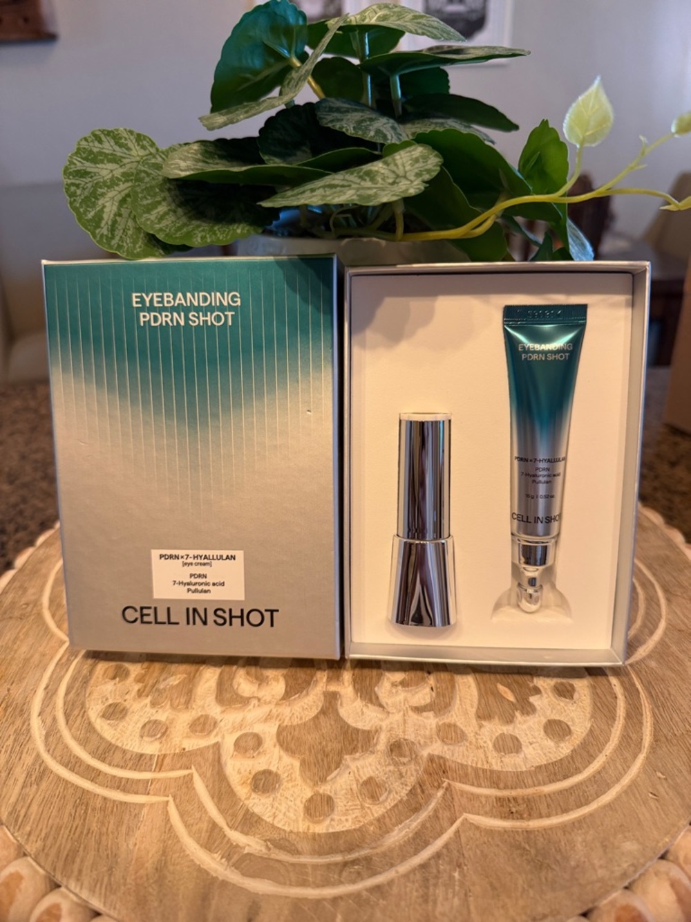 Eyebanding PDRN Shot Eye Care Serum - Teal/Silver